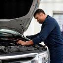Comprehensive vehicle inspection in progress